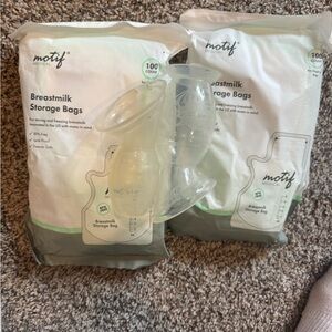 Breastmilk Storage Bags - Clear